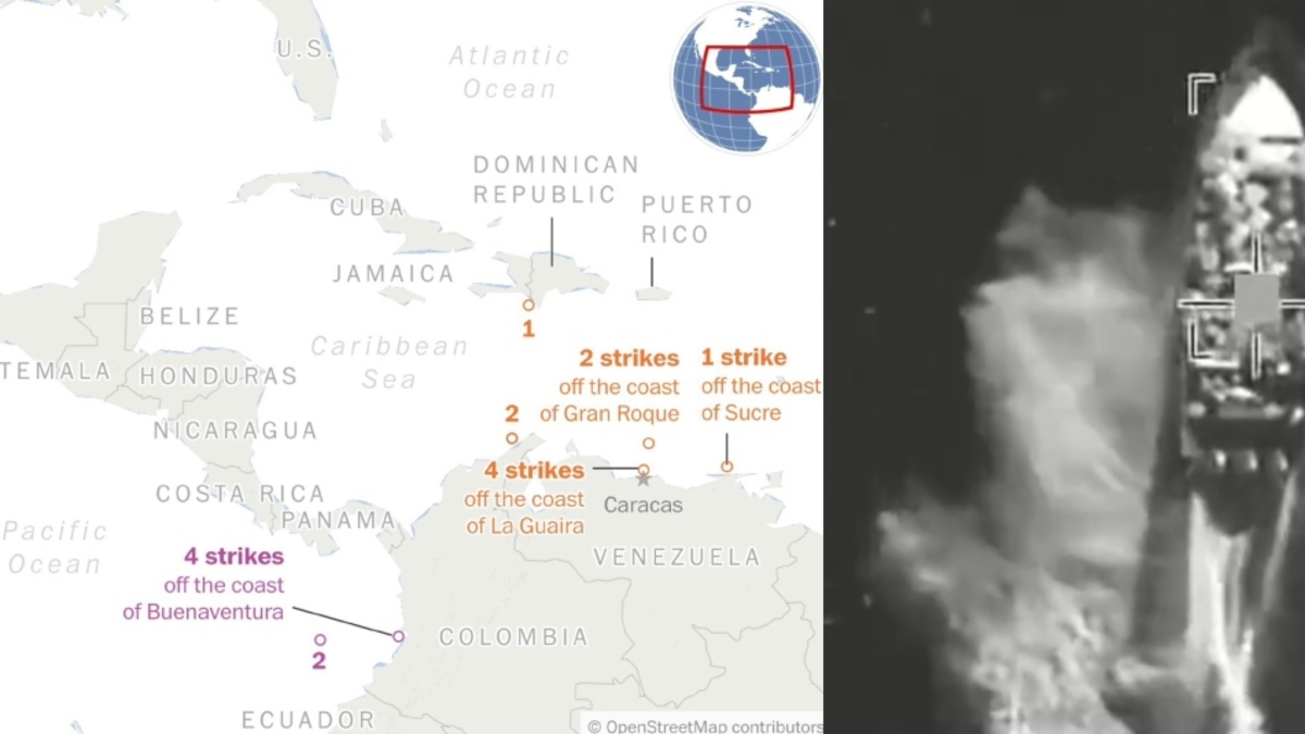 Antes de Buenaventura, hubo cuatro bombardeos estadounidenses a embarcaciones de presuntos narcotraficantes: The Washington Post

 – Desde dentro