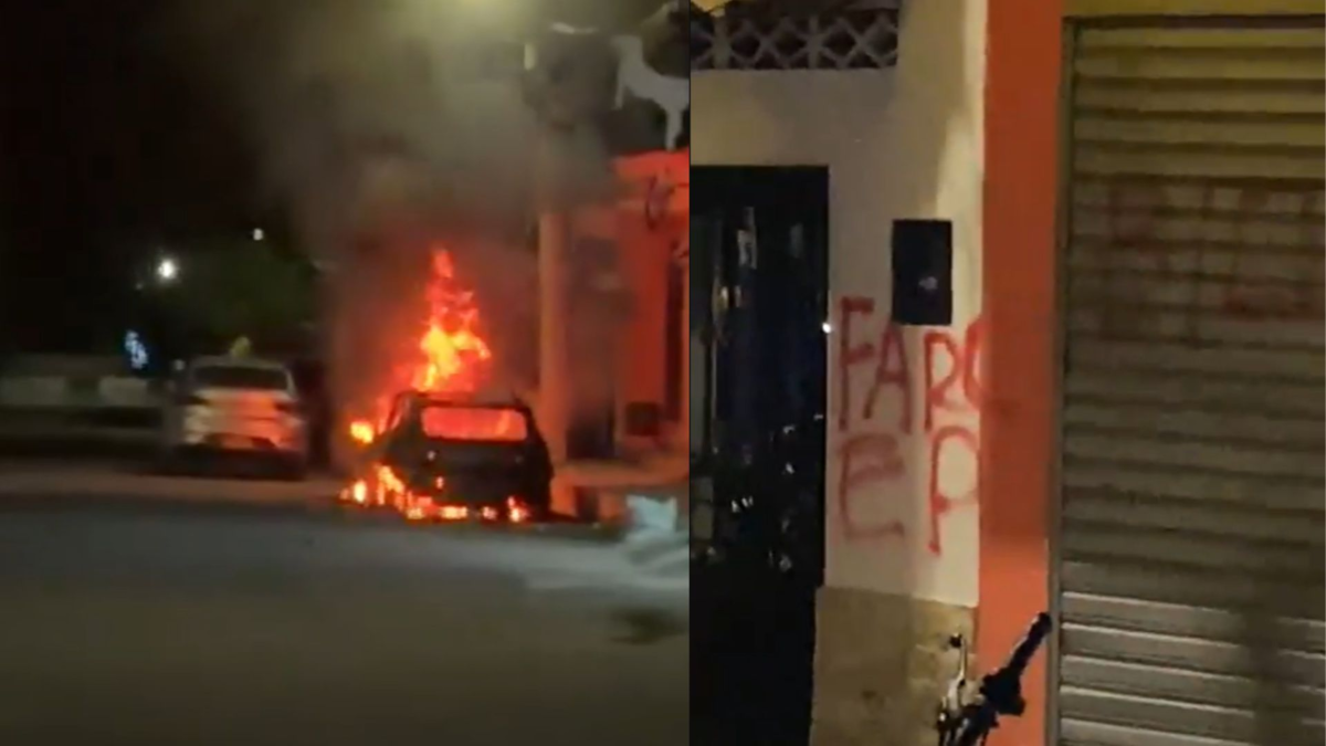 se realizaron disparos contra la comisaría y se prendió fuego al vehículo; esto es lo que se sabe

 – Desde dentro