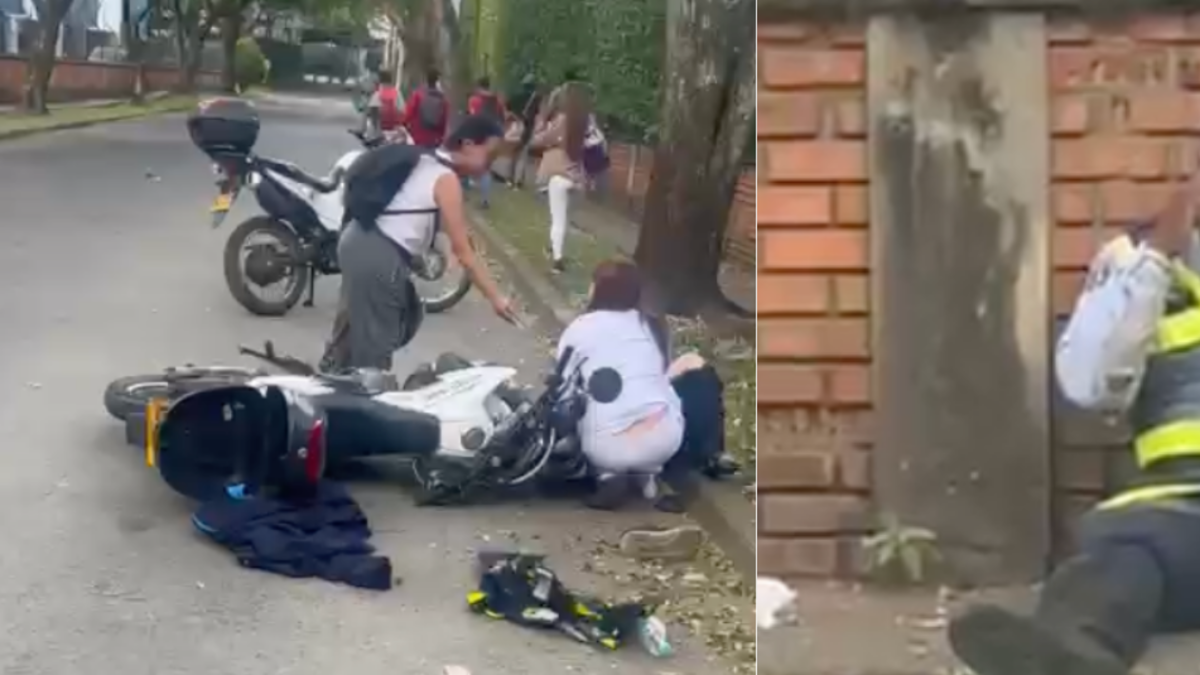 Un motociclista murió en un accidente provocado por un oficial de tránsito durante un operativo en Cali

 – Desde dentro