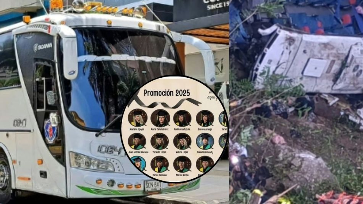 Lista de fallas técnicas del bus que se estrelló en Antioquia, matando a 16 estudiantes y al conductor: ‘Ya ha tenido accidentes antes’

 – Desde dentro