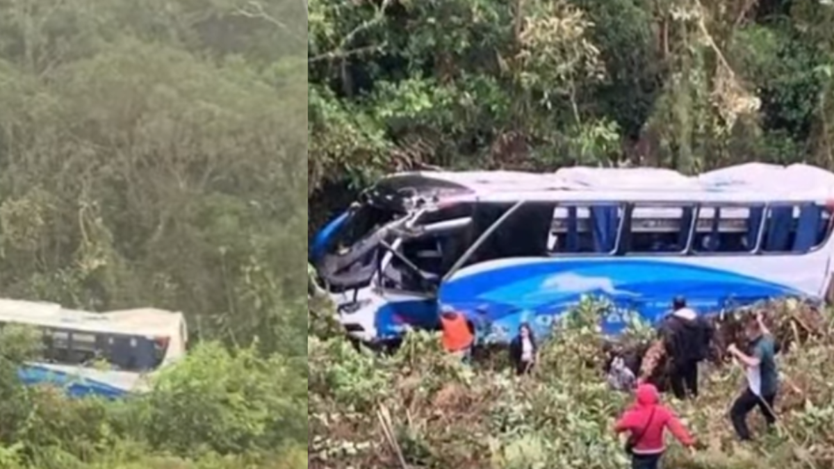 Copetran contó la historia de un grave accidente de autobús que cayó varios metros a un acantilado en la vía entre Bucaramanga y Arauca: revelan la identidad del fallecido

 – Desde dentro