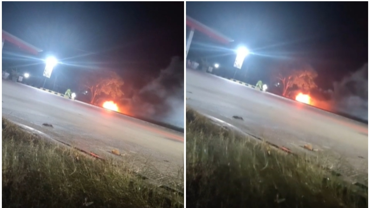 se reportaron varios heridos; El ataque se realizaría utilizando bombas de 6 cilindros y fusiles.

 – Desde dentro