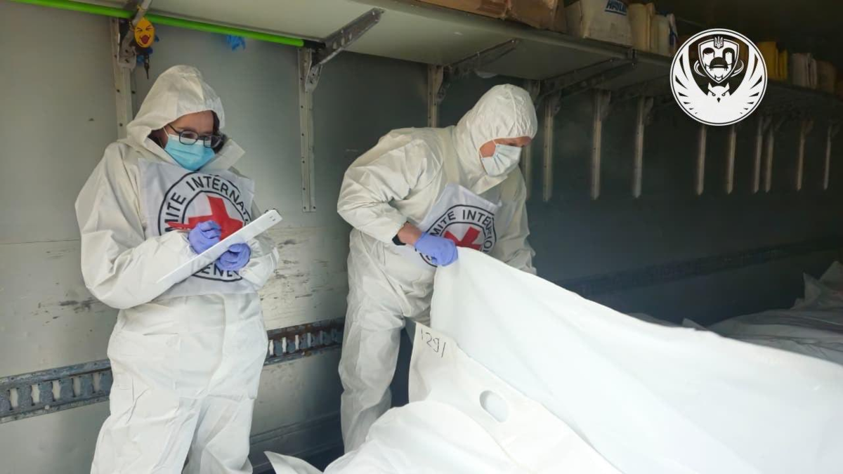 Ucrania recibe los cadáveres de más de mil soldados muertos en los combates contra Rusia

 – Desde dentro