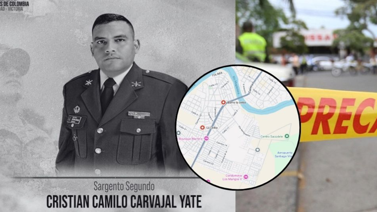 Investigan el truculento asesinato de Cristian Camilo Carvajal, sargento segundo del ejército, mientras visitaba a su madre en Flandes, Tolima

 – Desde dentro