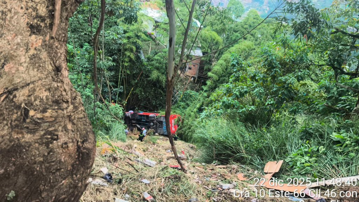 El alcalde de Medellín habló sobre el grave accidente en el que un autobús cayó a un acantilado de 50 metros en la calle Santa Elena: lo que se sabe de los heridos

 – Desde dentro