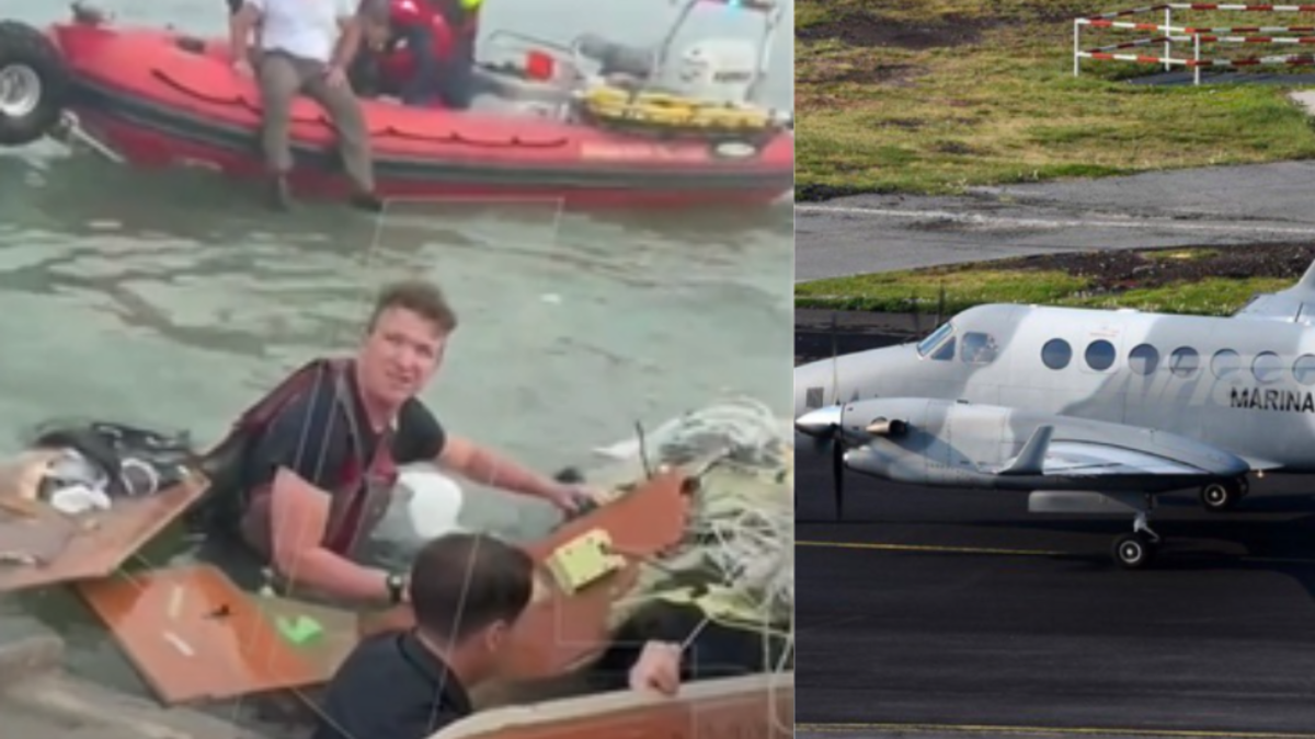 Avión de la Armada de México se estrella en EE.UU. durante misión médica con un menor herido y deja cinco muertos: así fue el rescate

 – Desde dentro