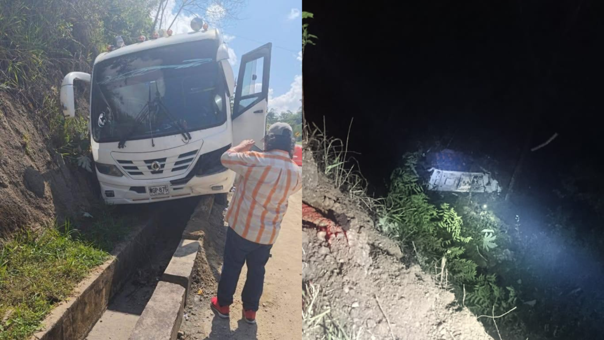Reportan un nuevo accidente vial en el mismo sector donde murieron 17 personas luego de que un bus cayera a un barranco en Antioquia

 – Desde dentro