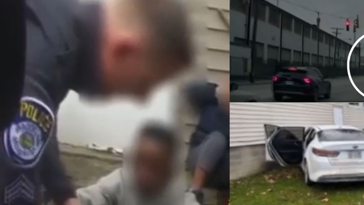 El vehículo alcanzó velocidades de hasta 120 km/h

 – Desde dentro