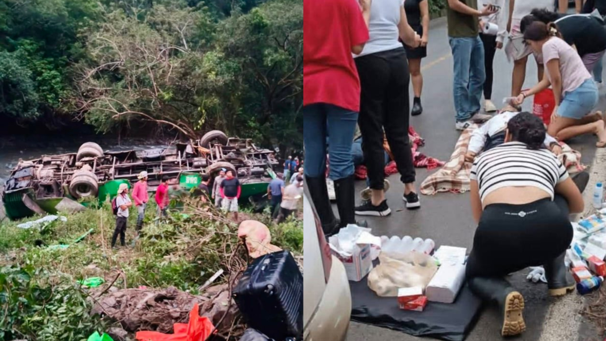 Un fatal accidente en Nochebuena mató a diez personas en México

 – Desde dentro