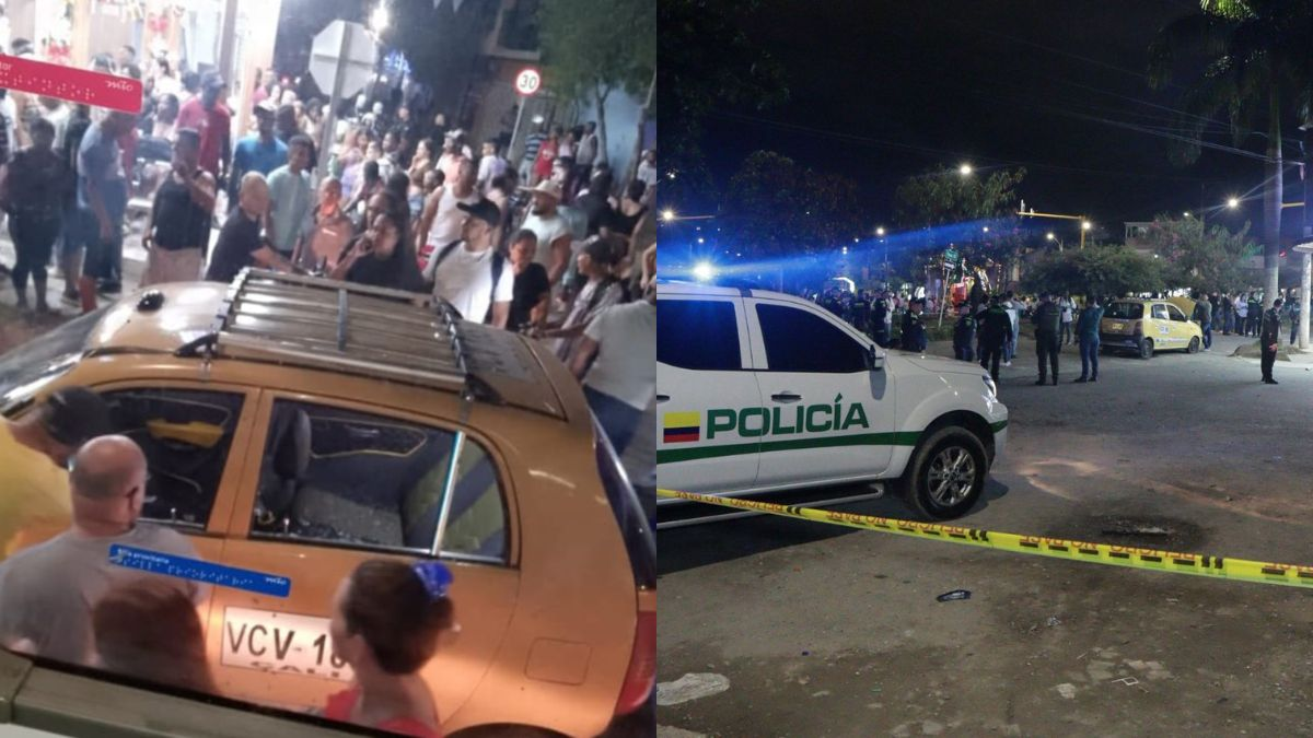 Una familia que viajaba en un taxi con menores resultó herida

 – Desde dentro