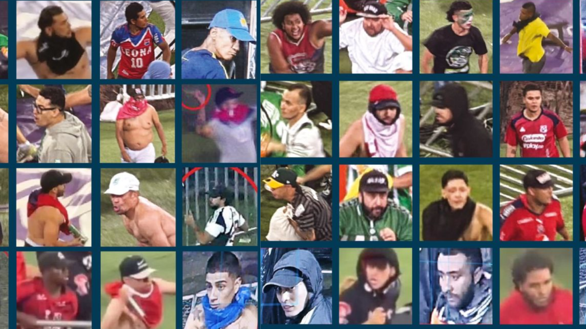Claves de los videos y rostros de los responsables del revuelo en el estadio Atanasio Girardot de Medellín tras el «clásico paisa» de la Copa

 – Desde dentro