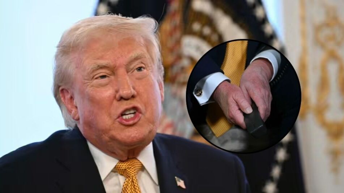 Los visibles moretones en ambas manos de Donald Trump plantean dudas sobre su salud casi un año después de asumir la presidencia de Estados Unidos.

 – Desde dentro