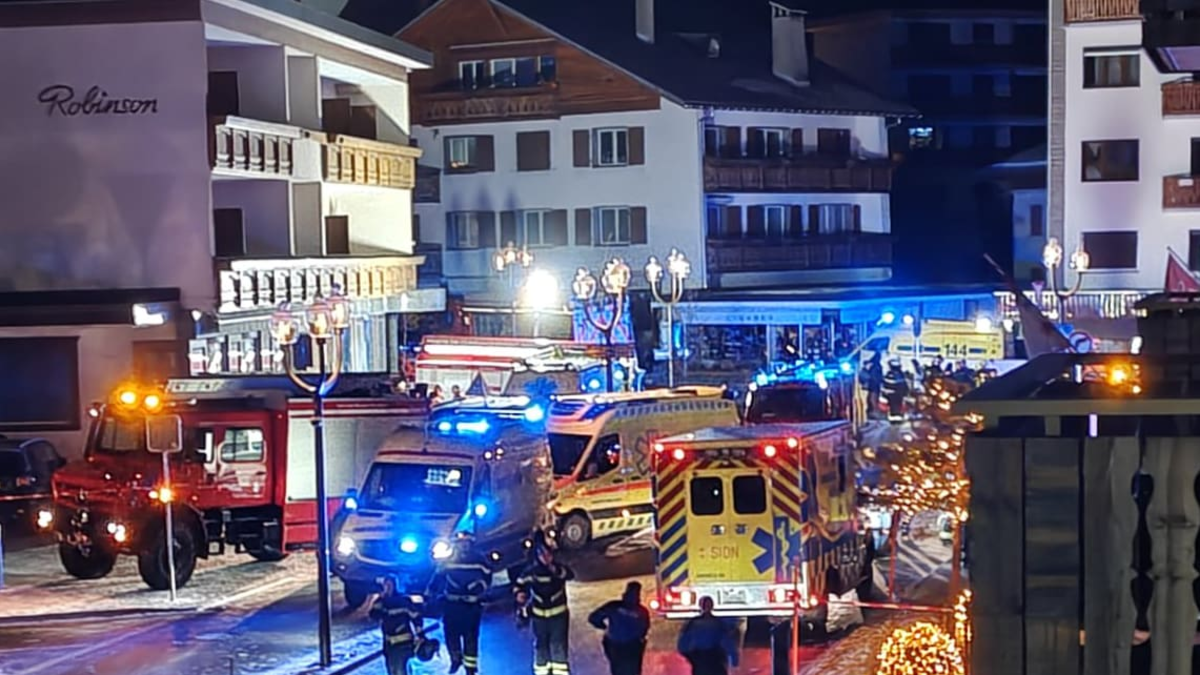 Explosión en un bar en Crans-Montana, Suiza, dejó varios muertos y heridos; las autoridades están investigando

 – Desde dentro