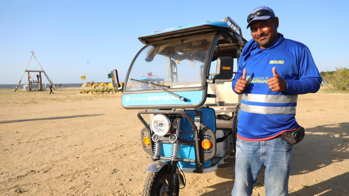 Puerto Mocho y un paso hacia la movilidad sustentable: 41 vehículos eléctricos entregados a ciclistas taxistas

 – Desde dentro