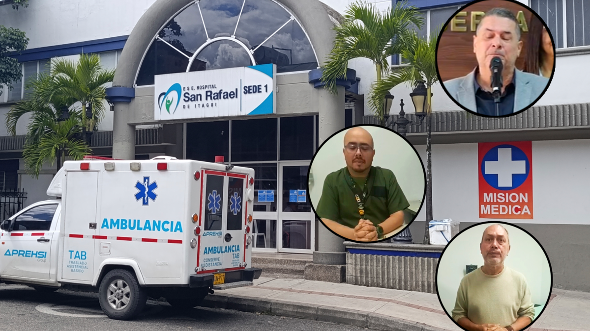 Historias dramáticas de empleados del hospital San Rafael de Itagüí que hicieron llorar a su director

 – Desde dentro