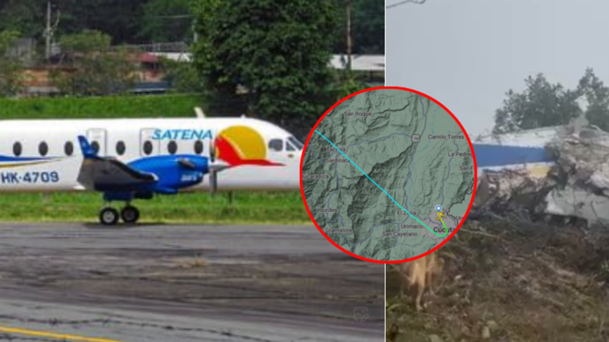 Dan los primeros detalles sobre el avión Satena que se estrelló en Norte de Santander con 15 personas a bordo: «Persistentes condiciones desfavorables»

 – Desde dentro