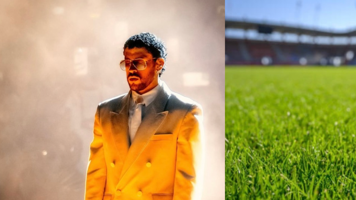 Así quedó el pasto de Atanasio Girardot en Medellín después del concierto de Bad Bunny

 – Desde dentro