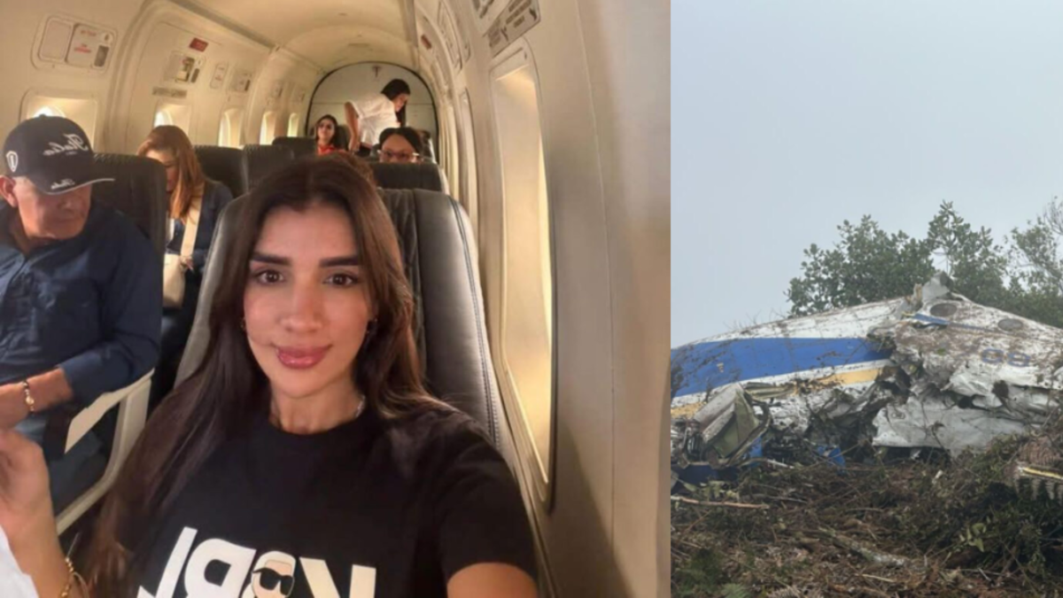 La última foto de uno de los pasajeros del avión Satena que se estrelló en Norte de Santander, provocando la muerte de 15 personas

 – Desde dentro