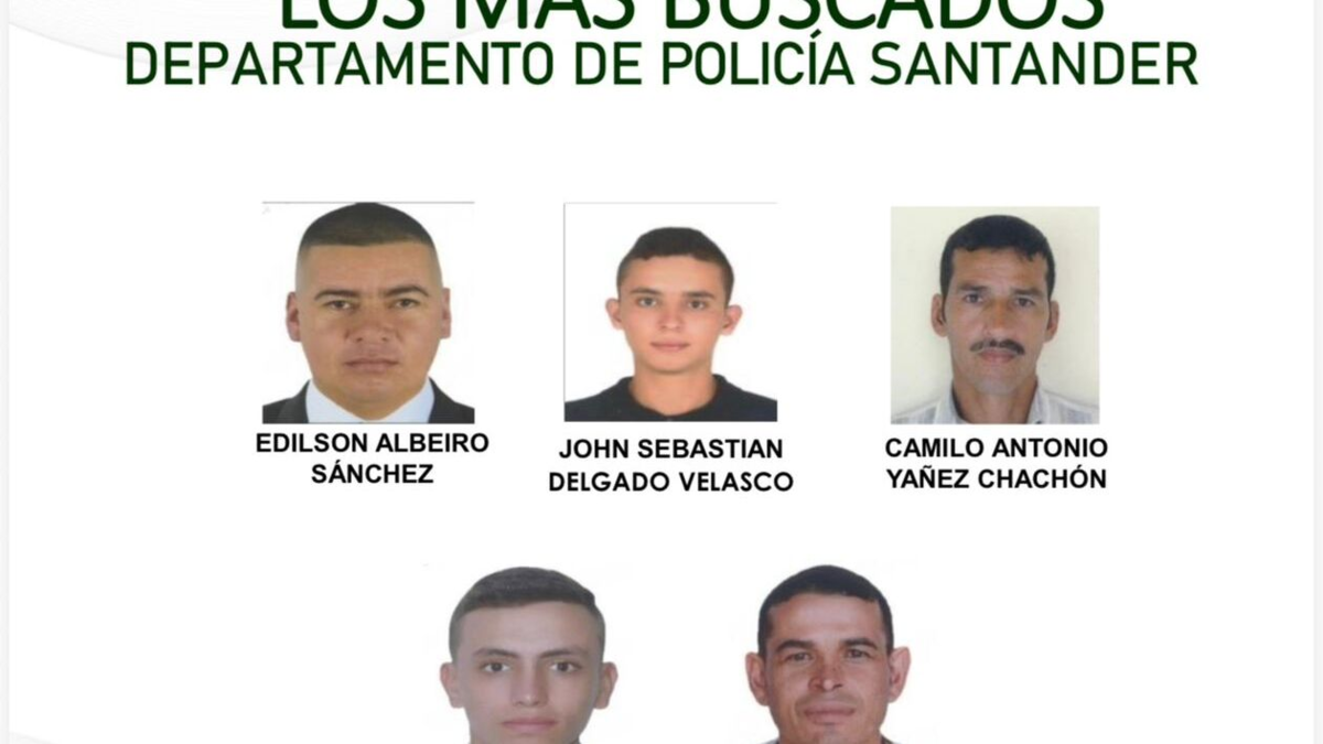 Aquí están los perfiles de cinco presuntos delincuentes

 – Desde dentro