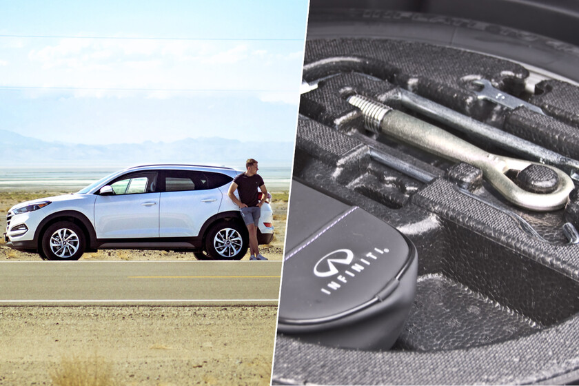 No lleve consigo un kit de averías

 – Desde dentro