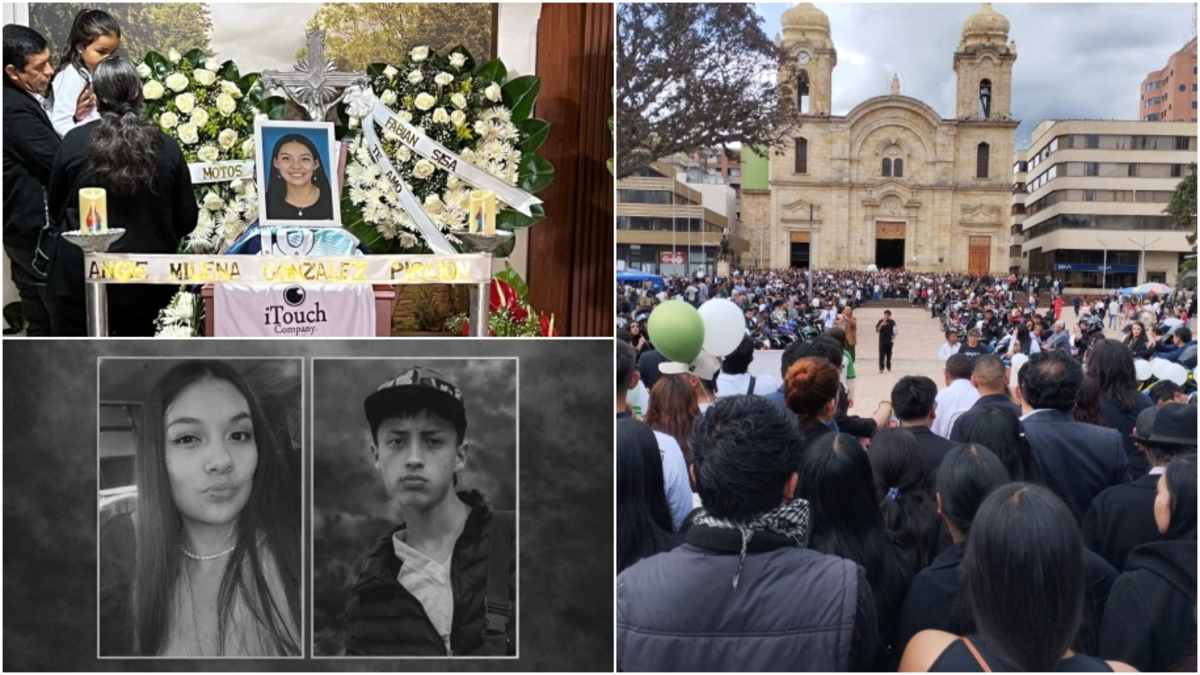 Decenas de motociclistas dieron el último adiós a jóvenes que fueron agredidos por un conductor ebrio en Boyacá: «Fuiste un verdadero guerrero»

 – Desde dentro