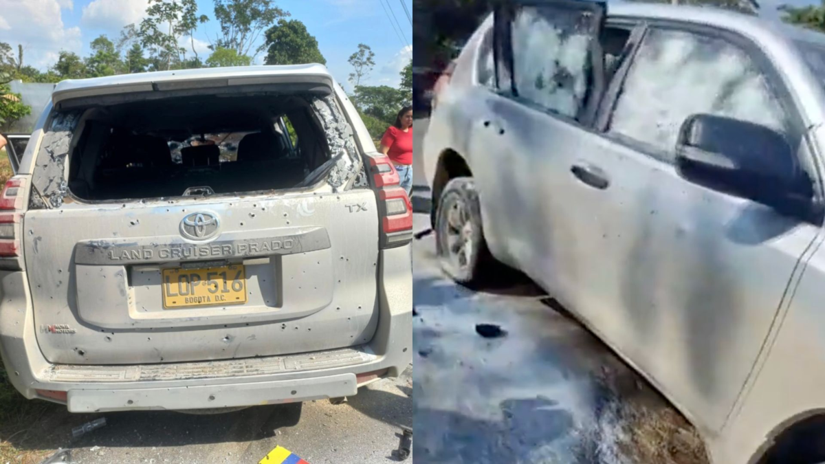 Dos miembros de sus guardaespaldas murieron en el ataque.

 – Desde dentro