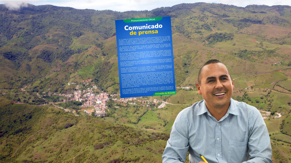 El alcalde Briceño en Antioquia fue amenazado por el frente disidente 36 de las FARC; Gobernador convocó a bombardeos bajo el apodo de «Calarcá»

 – Desde dentro