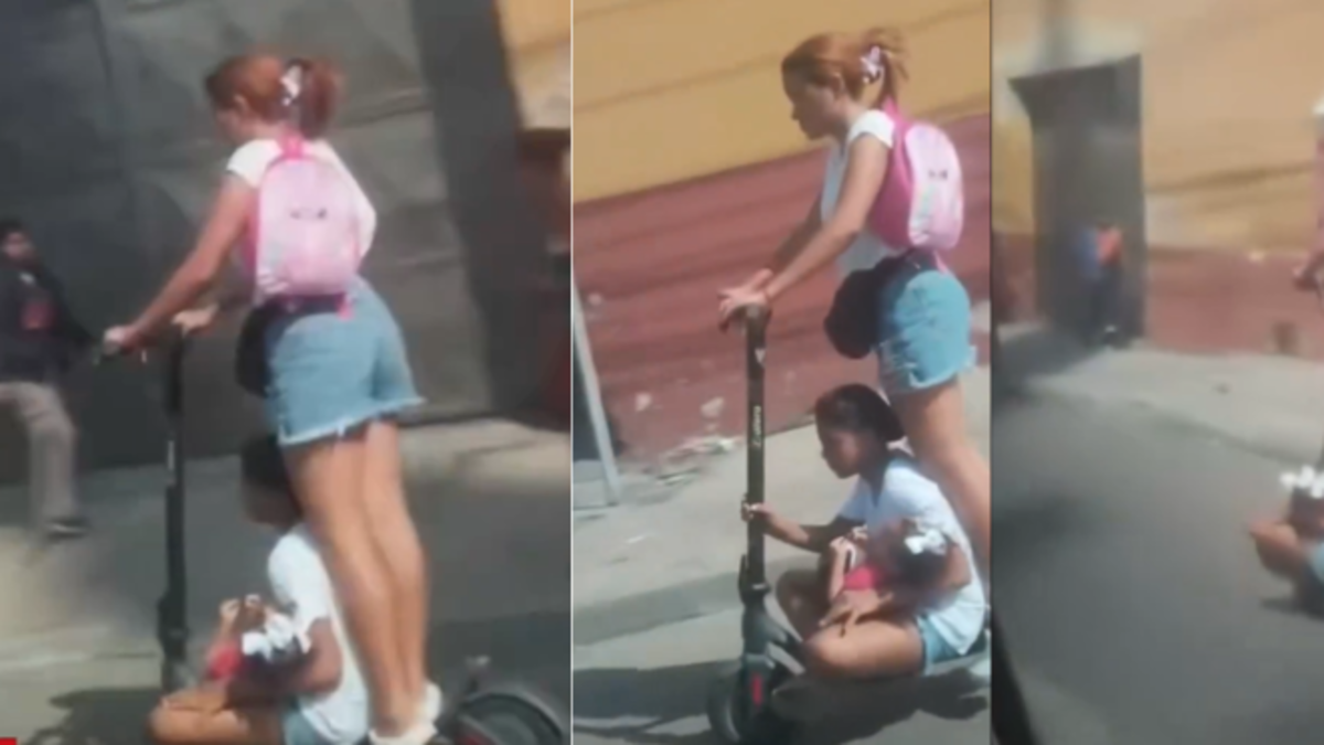 Indignación en Barranquilla por mujer que cargaba a dos niños en patineta eléctrica en la calle 30: ‘qué irresponsabilidad, qué peligro’

 – Desde dentro