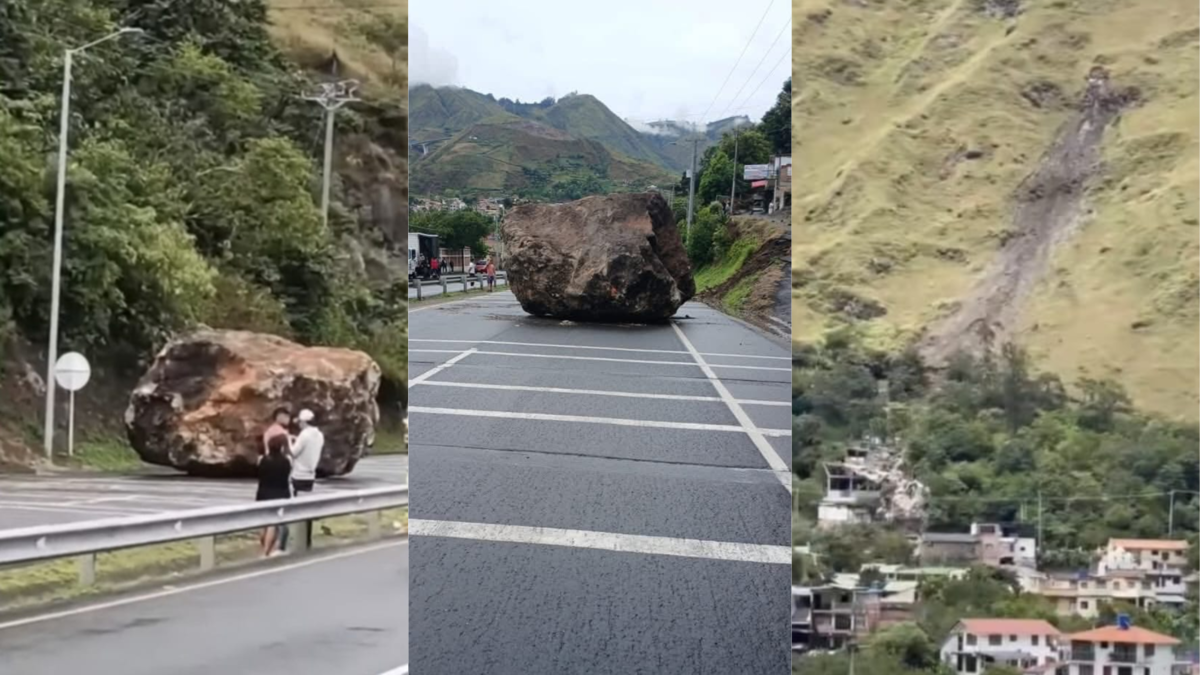 La caída de una piedra gigante en la Carretera Panamericana de Nariño estuvo a punto de provocar una gran tragedia: «Los milagros sí existen»

 – Desde dentro
