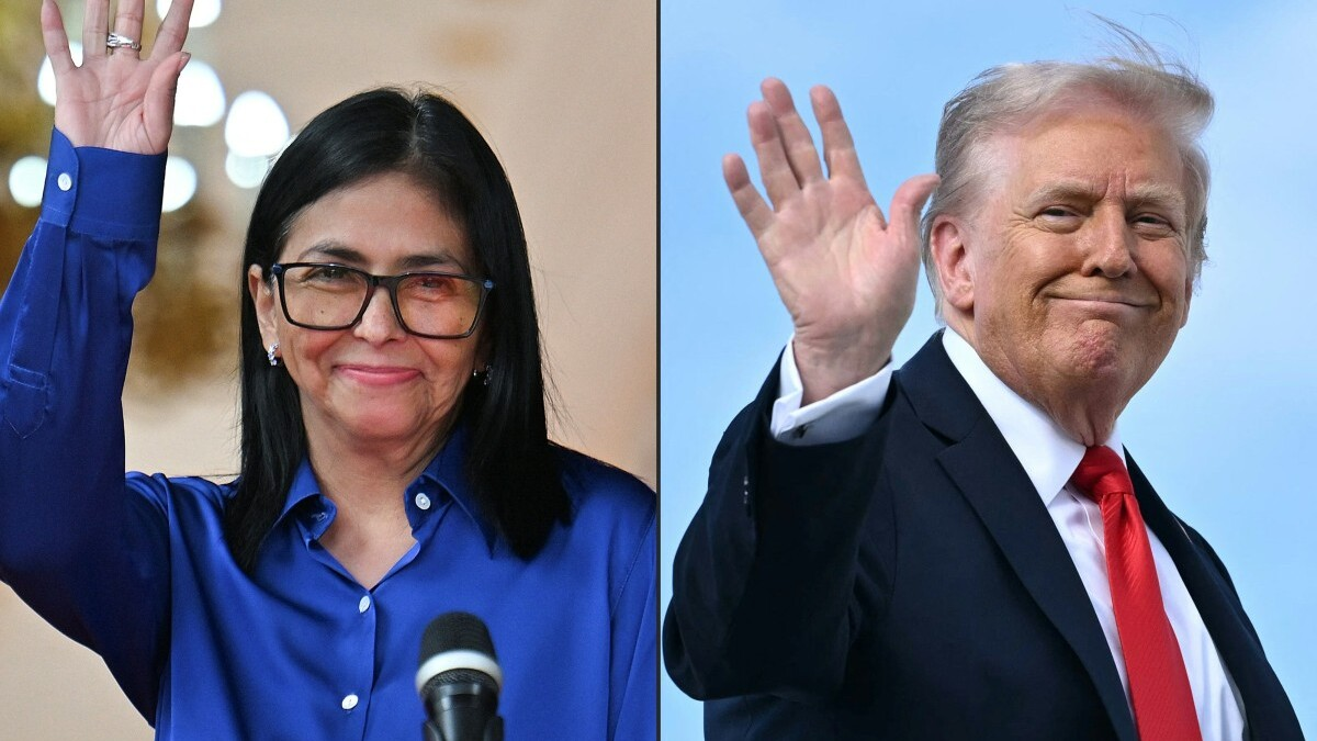 Delcy Rodríguez se pronunció tras el reconocimiento oficial de Donald Trump como presidente de Venezuela: «Tenemos relaciones diplomáticas»

 – Desde dentro