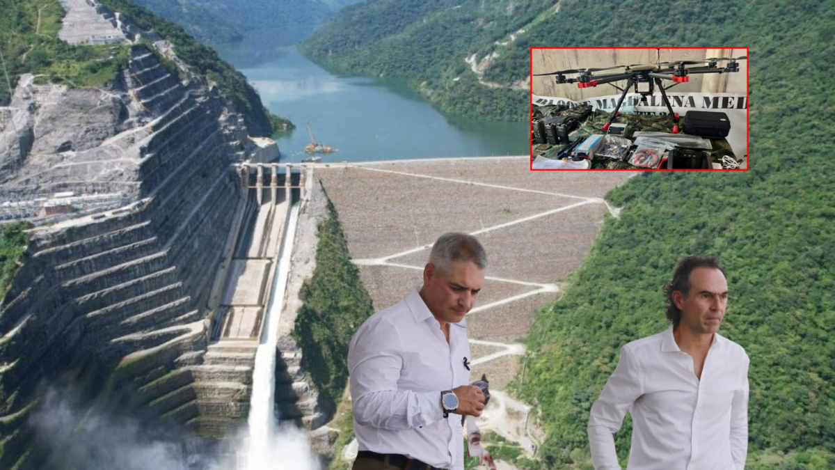 Lo que se sabe del vuelo nocturno del dron que desencadenó aviso de atentado contra «Fico» Gutiérrez y el gobernador Rendón durante su visita a Hidroituango

 – Desde dentro
