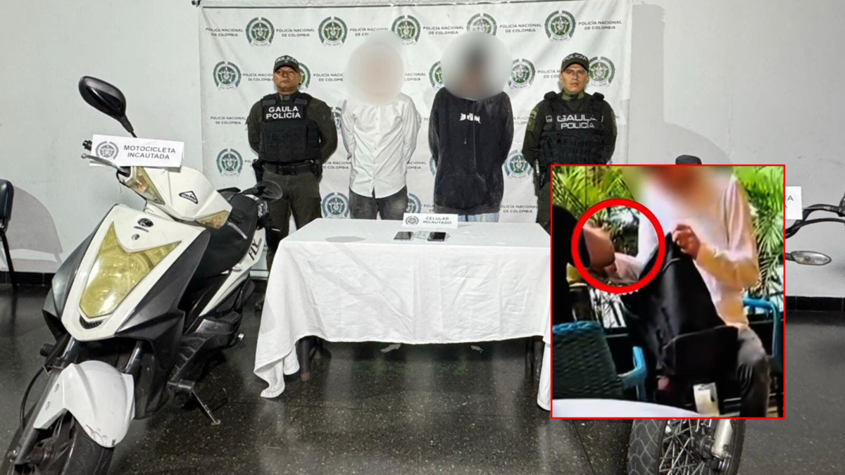 Presuntos miembros del ‘Clan del Golfo’ fueron capturados en una multimillonaria trama de extorsión a un comerciante en el Parque Lleras de Medellín

 – Desde dentro