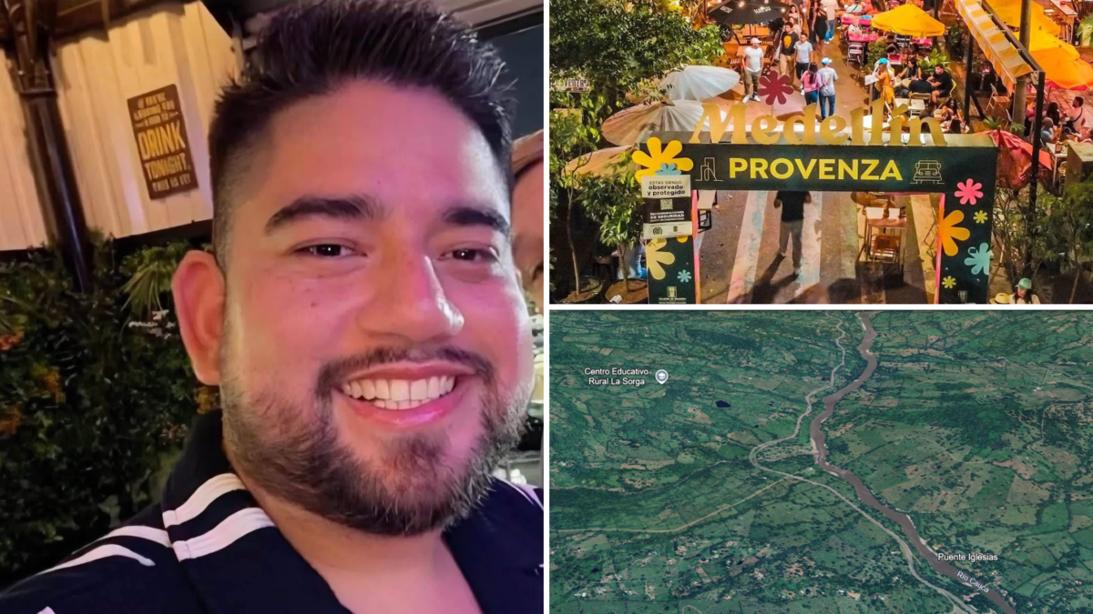 ¿Cómo terminó en Jericó? El viaje de 80 millas del asistente de American Airlines Eric Gutiérrez la noche de su muerte en Medellín

 – Desde dentro