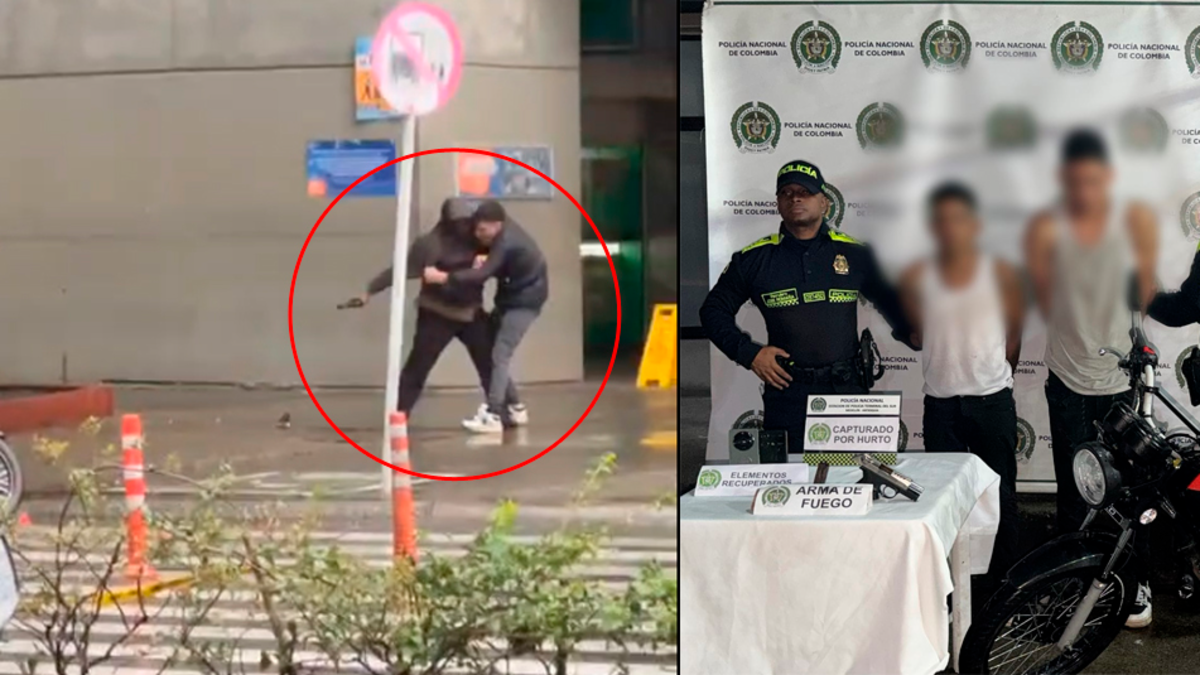 Un ciudadano de Medellín enfrentó a los delincuentes y logró convencer a la policía para atraparlos

 – Desde dentro