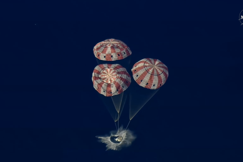 Escribe la historia. Orión aterrizó después de una misión como no habíamos visto desde Apolo

 – Desde dentro