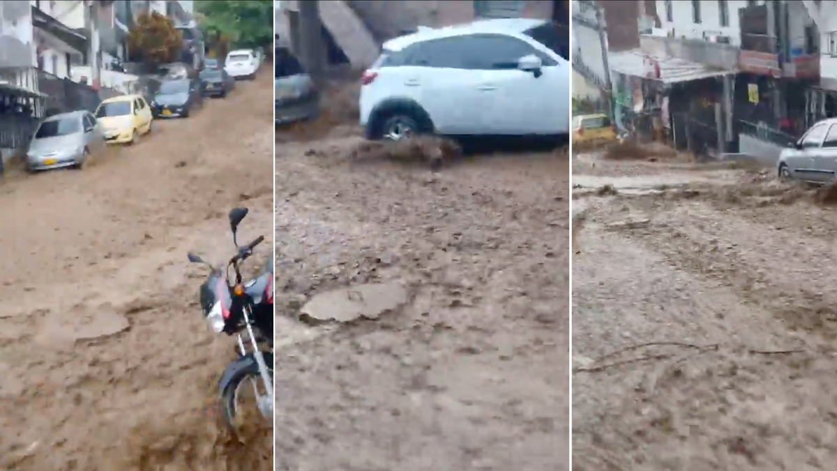 Lluvias extremas desbordaron arroyos y provocaron el derrumbe del muro en Manrique

 – Desde dentro