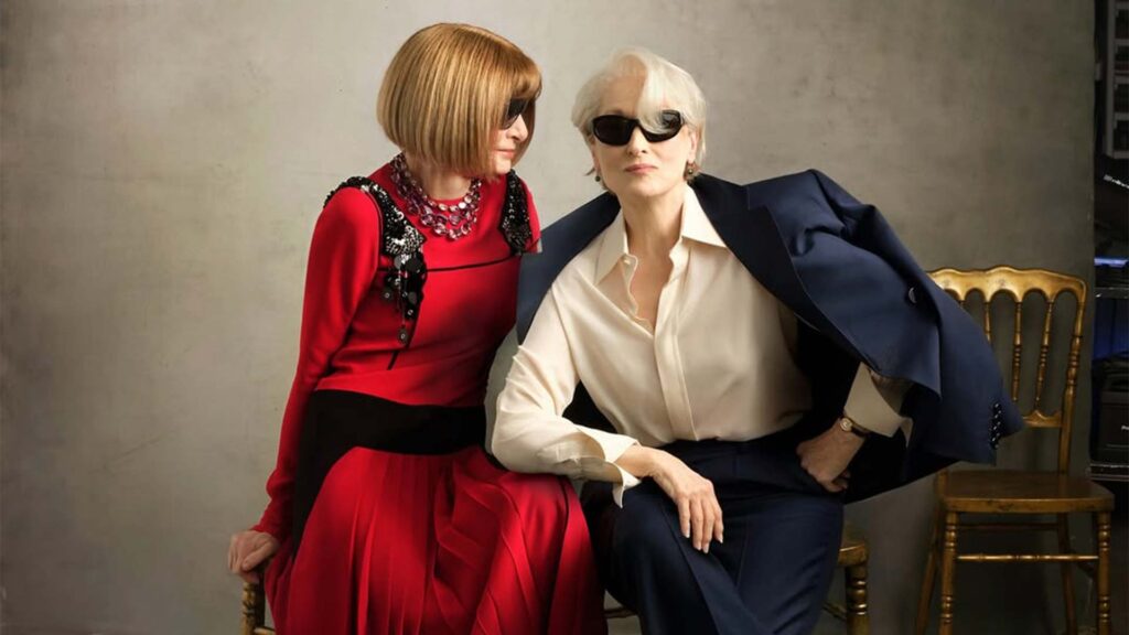 Anna Wintour y Miranda Priestly protagonizan histórica portada de Vogue – 

 – Desde dentro